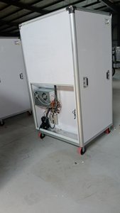 Réfrigérateur portable, boîte isotherme pour fourgonnette, tricycle, DC24V AC220V, boîte de transport pour chaîne du froid avec roues - Product Image 3