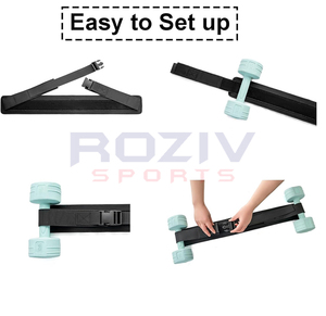 Cinturón de Neopreno Personalizado para Levantamiento de Cadera con Mancuernas, con Acolchado Antideslizante para Entrenamiento y Ejercicios de Fuerza, Seguridad en el Fitness - Product Image 4