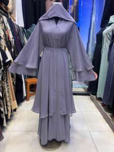 Beautiful Black Dubai Abaya for Women Hand Work <b>Kaftan</b> Traditional Islamic Clothing and Accessory Designed for Muslims - Product Image 2