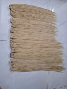 Cheveux bruts vietnamiens Straight 613 Dye Highlight Blonde Color Extensions de cheveux humains de haute qualité de Vchairvietnam - Product Image 4