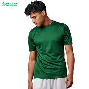 เสื้อผ้ากีฬาแอคทีฟสำหรับผู้ชาย - แห้งเร็ว ระบายอากาศได้ดี ทรงหลวม สวมใส่สบาย เสื้อยืดแขนสั้นสำหรับออกกำลังกาย - Product Image 6