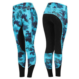 Legging de sublimation d'équitation de service OEM de haute qualité à bas quantité minimale de commande couleur personnalisée leggings de vêtements d'équitation équestre - Product Image 1