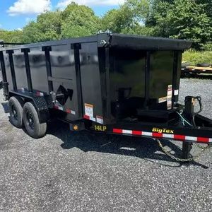 Remolque de tractor de volteo hidráulico de 2 ruedas al mejor precio cerca de mí - Product Image 1