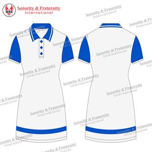 Greek items <b>Long</b>-<b>sleeve</b> shirt Zeta Phi Sigma Sorority womens light tank apparel button down collar style stretch cotton <b>dresses</b> - Product Image 6