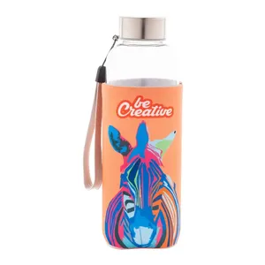 Bottiglia d'Acqua Ecologica RPET Pemba Creative Eco-Gadgets, Articolo Promozionale Ecosostenibile - Product Image 1