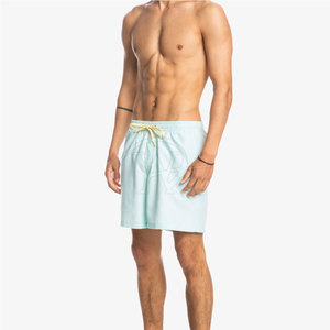 Vente chaude Shorts décontractés pour hommes qualité supérieure 100% coton séchage rapide et respirant taille moyenne motif solide en gros - Product Image 4