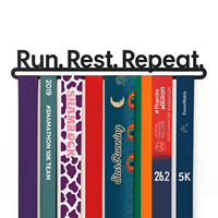 Athlètes de triathlon Courir Award Logo personnalisé Ruban en métal Cintre Médaille Présentoir