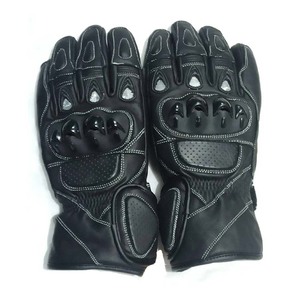 Gants de moto de meilleure qualité avec logo personnalisé pour hommes, coupe confortable et conception respirante pour les sports de plein air - Product Image 5