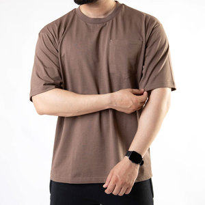 2025 vente en gros 100 coton surdimensionné t-shirt 250 grammes poids lourd t-shirt pour hommes personnalisé blanc Vintage T-Shirt pour hommes - Product Image 1