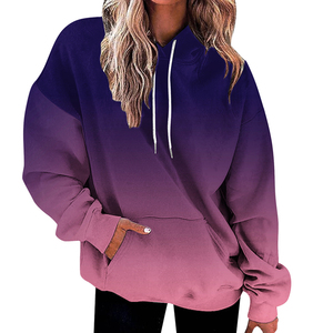 Haute Qualité Femmes Hiver Sublimation Hoodies Col À Capuche Polaire Respirant Écologique Logo Personnalisé Imprimé En Gros - Product Image 5
