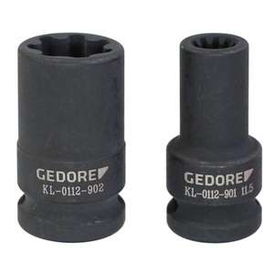 Gedore KL-0112-90 Brake <b>Socket</b> Wrench <b>Set</b> - Product Image 1