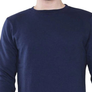 Sweat-shirt décontracté à col rond pour homme / Vente en gros à prix avantageux avec logo personnalisé, manches longues, design 2026 - Product Image 2