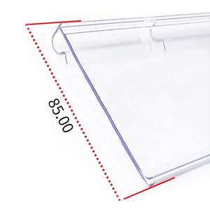 Viet Moi HS00010016 Exhibidor de Plástico para Supermercado, Clip de Precio de PVC, Soporte para Etiquetas de Estante de Alambre, Suministros de Material PP - Product Image 3