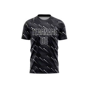 Nouveau style de maillot de sublimation à manches courtes, respirant, pour l'été, de haute qualité, 100% polyester, tissu en maille lisse, confortable à porter - Product Image 1