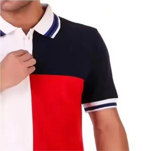 Venta al por mayor de ropa informal Polo para hombre Venta caliente Nuevo diseño de logotipo personalizado Color sólido transpirable Polos para hombre - Product Image 6