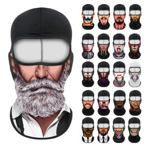 Máscara impresa de alta calidad Máscara de esquí Cubierta completa cómoda con pasamontañas Unisex Transpirable a prueba de viento Máscara deportiva para montar - Product Image 4