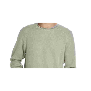Maglione Vintage da Uomo con Maniche Raglan Effetto Stonewashed, Resistente alle Intemperie, 100% Cotone, Beige, Taglia XX-Large - Product Image 2