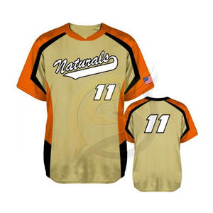 Camiseta deportiva con estampado de nombre de equipo para jugadores, ropa deportiva de béisbol con logotipo personalizado - Product Image 3