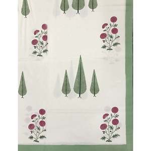 Juego de Sábanas King Size Ecológicas, Estampadas a Mano, 100% Algodón, con Funda de Almohada, 3 Piezas, con Edredones para Uso Doméstico - Product Image 2