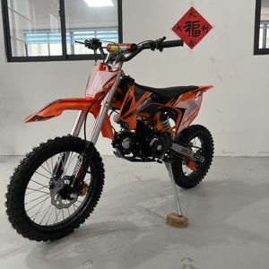 Moto tout-terrain 125CC haute vitesse 80 km/h, grandes roues, freins hydrauliques, moto de course tout-terrain durable pour adultes, Chine - Product Image 3