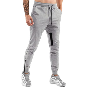 Pantalon de jogging pour homme 100% coton avec service OEM, logo personnalisé, design de haute qualité, couleur unie, poche respirante - Product Image 3