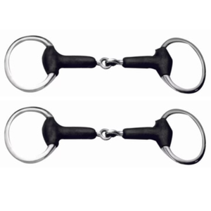 Boca de goma suave de alta calidad, broca para filete de huevo, equipo de equitación de acero inoxidable, brocas de entrenamiento de tachuelas ecuestres - Product Image 3