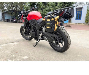 Porte-bagages arrière d'occasion avec support de sac latéral pour CB500F, en acier inoxydable durable - Product Image 2