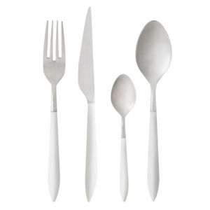 Meilleure vente en gros de luxe de fabricant indien de couverts de poignée en résine argentée polie pour la table à manger - Product Image 4