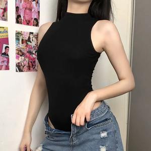 Personnaliser 100% coton de qualité supérieure chemise pour femmes décontracté uni maillots pour femmes élégant en gros été respirant débardeur - Product Image 5