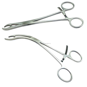 Pince de maintien osseux de la cheville World Precision Surgical, droite et courbée, instrument chirurgical orthopédique en acier inoxydable ISO13485 - Product Image 4