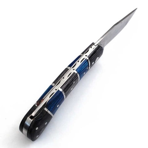 Nuevo diseño al aire libre Camping caza cuchillo de bolsillo plegable supervivencia cuchillo plegable con mango de diferentes colores - Product Image 3