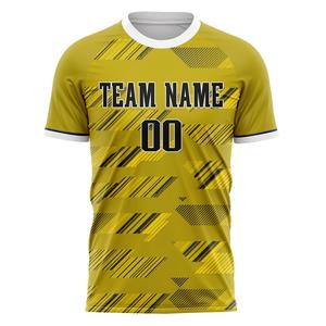 Venta al por mayor de camisetas de equipo personalizadas, camiseta de fútbol sublimada de secado rápido, la mejor camiseta de fútbol de color disponible a granel con logotipo impreso - Product Image 1