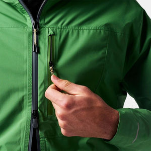 Chaqueta Cortavientos Unisex de Otoño, Personalizada por el Fabricante de Ropa, con Cierre, Capucha y Cuello Alto, 100% Algodón - Product Image 5