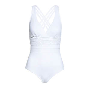 White Color Made In Best Material Casual Wear <b>Swimming</b> Suit Latest Design Best Quality Women <b>Swimming</b> Suit - Product Image 3