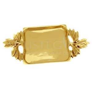 Bandeja de servicio de aluminio y metal tradicional de nueva tendencia, perfecta para rituales de boda y celebraciones de festivales - Product Image 3