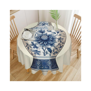 Luxury Cotton <b>Table</b> <b>Cloth</b> Dining <b>Table</b> Cover Custom Size Weight Eco Friendly Sustainable Indian Manufacturer OEM ODM Available - Product Image 6