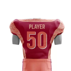 100% Material de poliéster hecho uniforme de fútbol americano para ropa de equipo nuevo estilo sublimación impreso uniforme de fútbol americano - Product Image 6