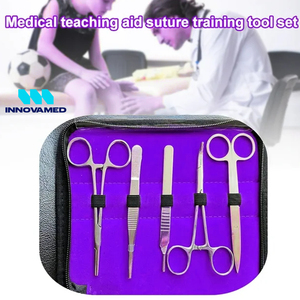 ชุดเครื่องมือผ่าตัดสแตนเลสแบบกำหนดเอง ชุดเครื่องมือแพทย์สำหรับนักศึกษาแพทย์ อุปกรณ์ห้องปฏิบัติการชีววิทยา คุณภาพพรีเมียม มีบริการ OEM - Product Image 4