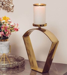 Triangle Shape Metal Candle <b>Holder</b> Christmas Home Decoration <b>Candlestick</b> <b>Holders</b> High Quality Handmade Fancy Candle Mold - Product Image 1