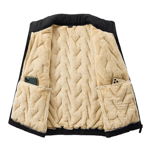 Chalecos para Hombre, Cómodos, con Cuello Alto, Sin Mangas, Ryan Pro Gear, Chaleco Acolchado de Alta Calidad, Precio al por Mayor - Product Image 3