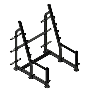 QLI QSR01 Squat Rack Metal/cuero Power Rack para gimnasio en casa ejercicio Venta caliente equipo de entrenamiento de fuerza listo para enviar - Product Image 1