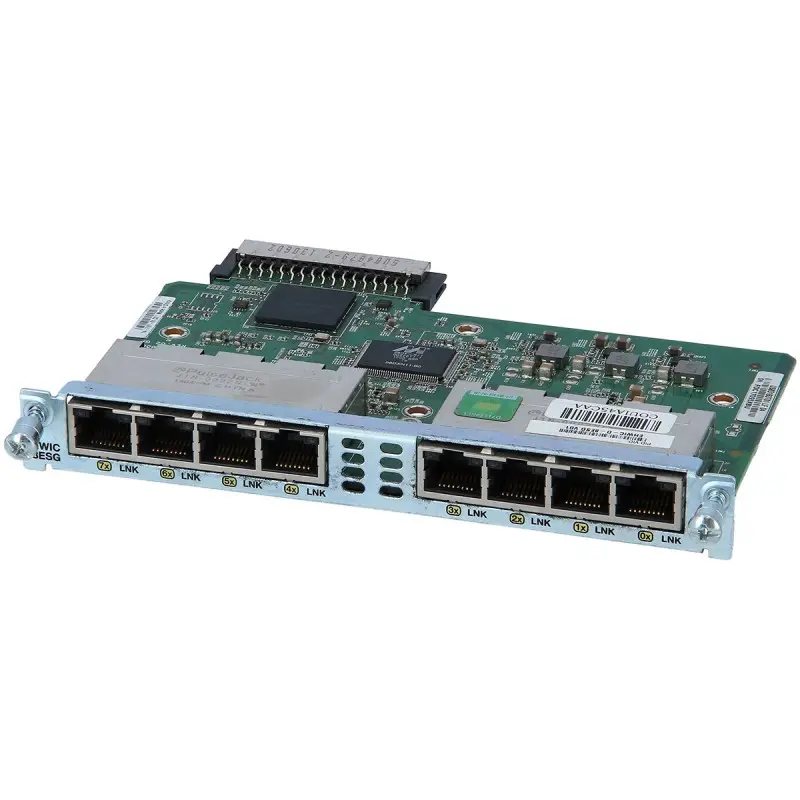 Goedkope Prijs Cisco EHWIC-D-8ESG Acht Poort 10/100/1000 Ethernet Switch Interfacekaart
