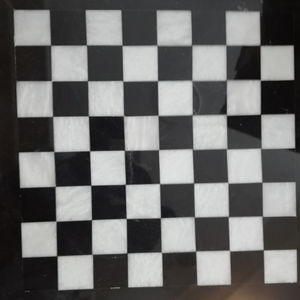 Easytoday — jeu de plateau d'échecs, blanc et noir, fait à la main, en marbre, extension de deux joueurs - Product Image 2