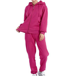 Nuevo diseño de moda, su propio logotipo, trajes de chándal para mujer con cremallera, el chándal más cálido para mujer - Product Image 3