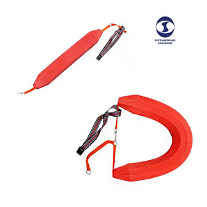 Perangkat penyelamatan darurat NBR bahan tabung mengambang merah dengan 75N/140N apung - Product Image 3