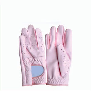 ถุงมือกอล์ฟหนังแท้สำหรับเล่นกีฬาแบบลำลองพร้อมโลโก้สีระบายอากาศได้ดี100% - Product Image 2