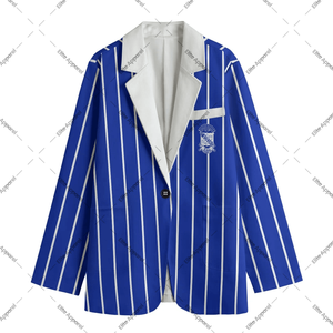 Blazer de loisirs en coton Phi Beta Sigma personnalisé | Veste de fraternité classique à revers plat avec poches latérales - Product Image 1