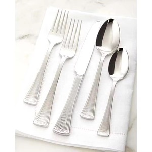 ชุดช้อนสแตนเลสขัดเงาอย่างดี ทนทาน ทันสมัย เป็นมิตรต่อสิ่งแวดล้อม สำหรับข้าว ซุป ของหวาน ชา - Product Image 2