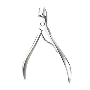 Ciseaux à cuticules en acier inoxydable à large ouverture pour les doigts et les orteils, pour enlever les peaux mortes, avec logo personnalisé - Product Image 1