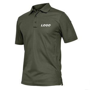 Camiseta de Polo de Golf Personalizada con Logotipo, Secado Rápido, Ajustada, Sublimada, Lisa, de Algodón y Poliéster, Elástica, para Hombre - Product Image 4